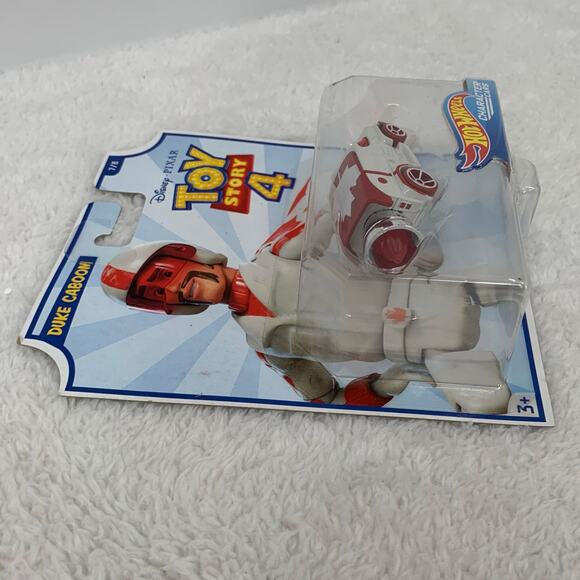Hot Wheels Character Cars Disney Pixar Toy Story 4 Duke Caboom 7 of 8 2018 - Picture 5 of 7